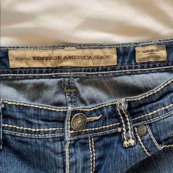 Nine West Women's Vintage America MidRise Jeans - Picture 5 of 10